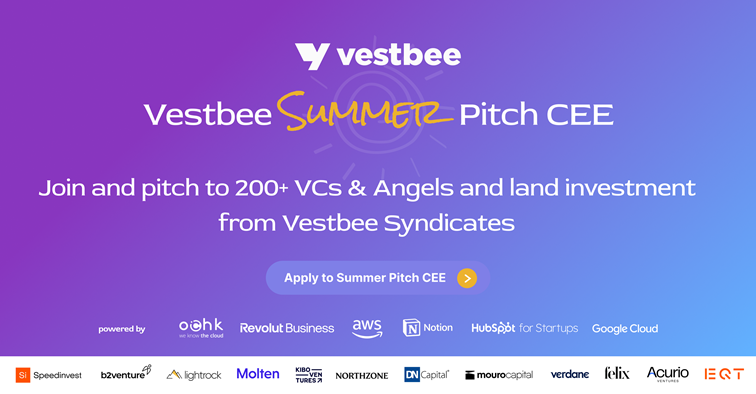 Vestbee Summer Pitch е отворен до 28 юни